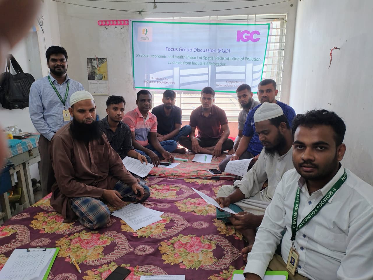 MOMODa FOUNDATION is pleased to share that the First and Second Focus Group Discussions (FGD) with the female and male workers under the IGC Tannery Project have been successfully completed!