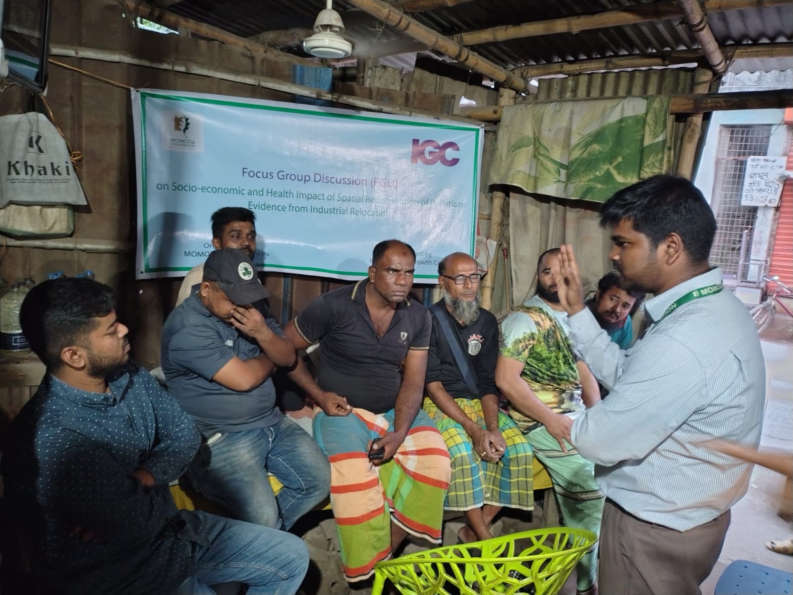 MOMODa FOUNDATION is pleased to share that the fifth Focus Group Discussion (FGD) with local businessmen from Hazaribagh, under the IGC Tannery Project, has been successfully completed!