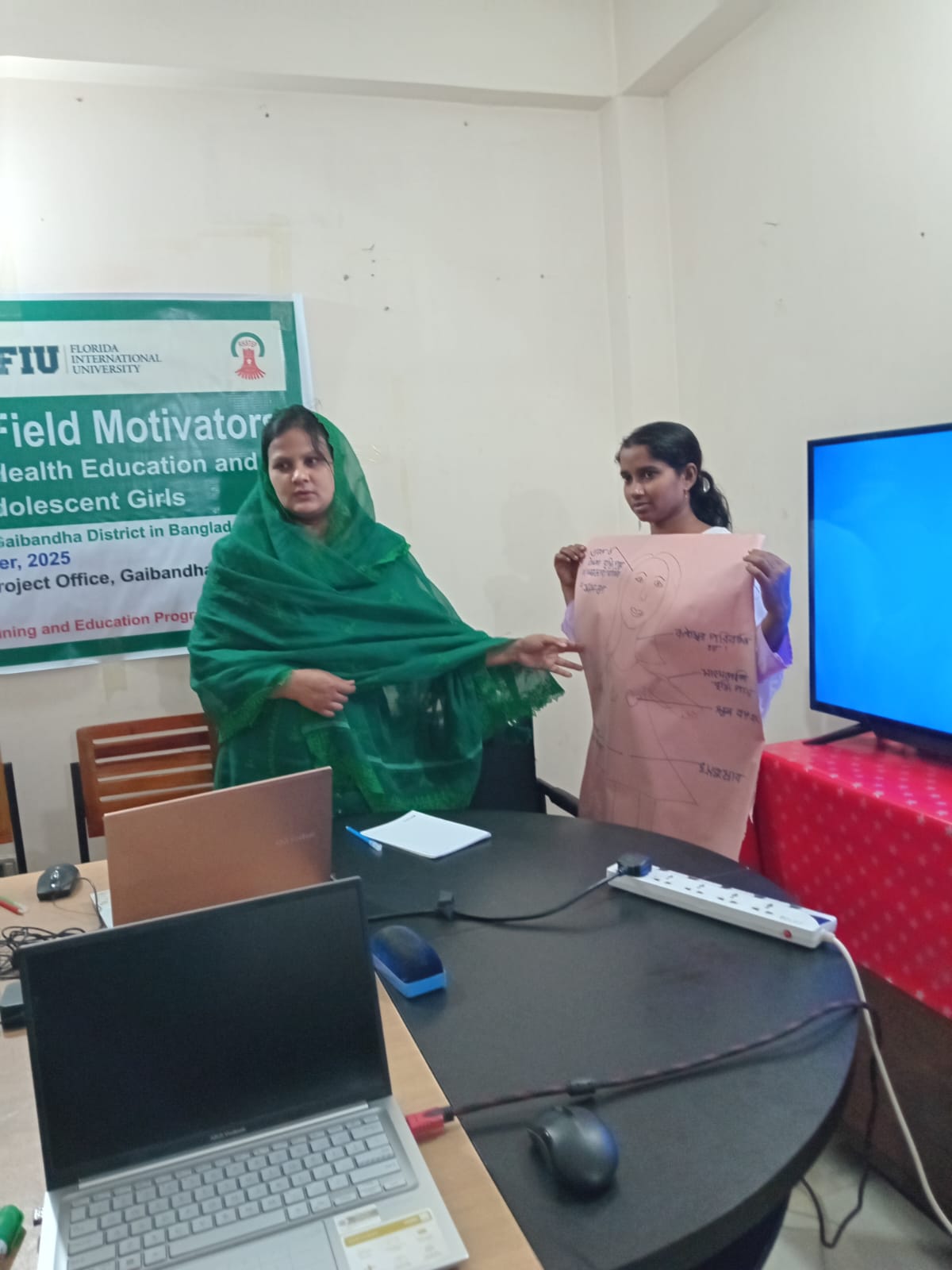 2nd day of two-day-long “Refresher Training of Field Motivators” under the IDE-DEP Project